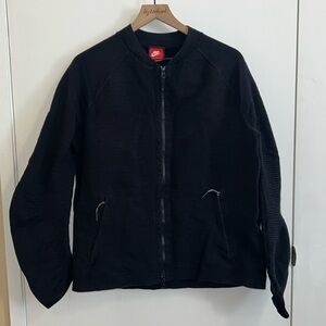 Nike Tech Knit Jacket Full Zip Black